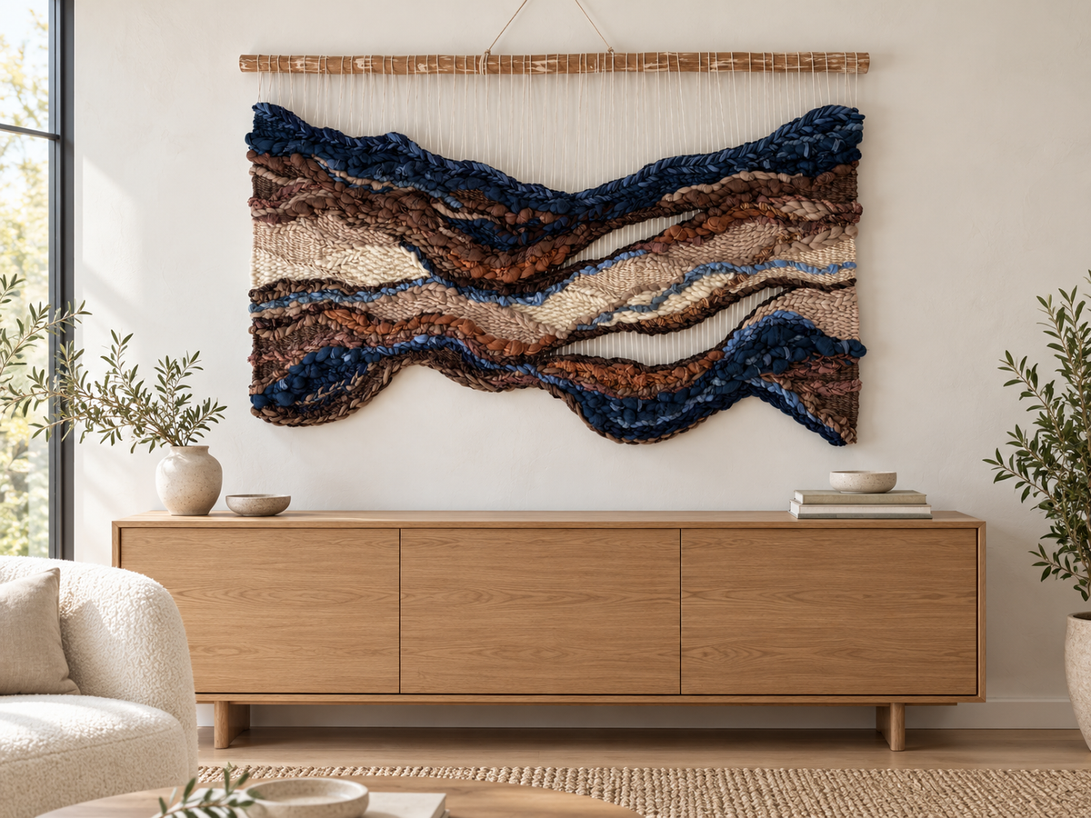 Wool Wall Tapestry "Strata"