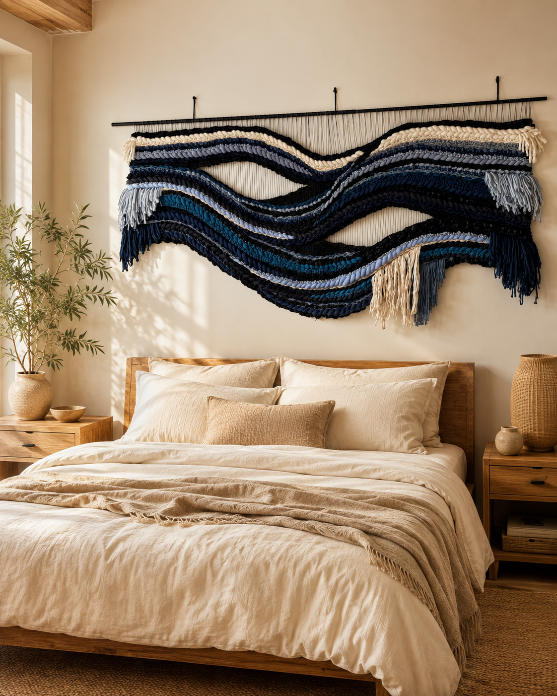 Large Scale Woven Tapestry "Abyss"
