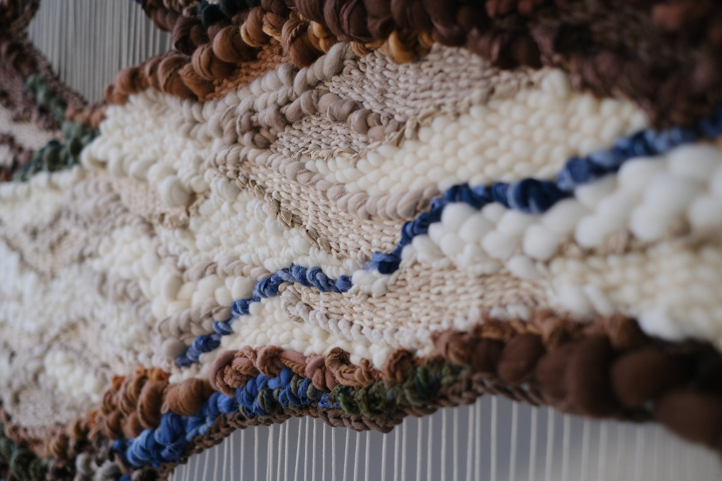 Custom Fiber Tapestry — One-of-a-Kind Piece