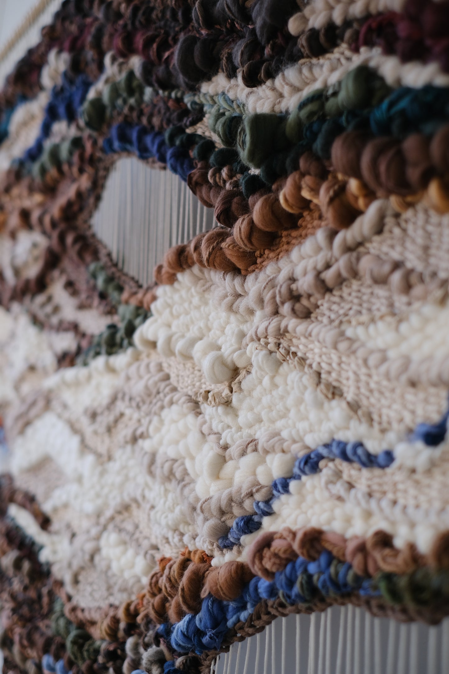 Custom Fiber Tapestry — One-of-a-Kind Piece