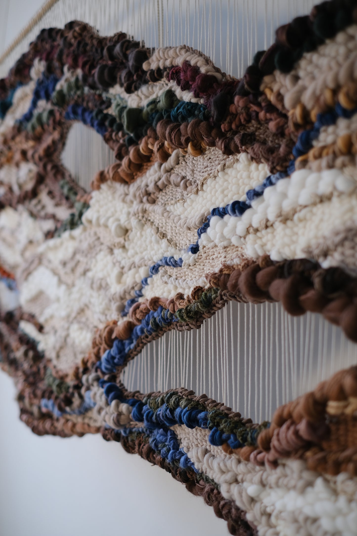 Custom Fiber Tapestry — One-of-a-Kind Piece