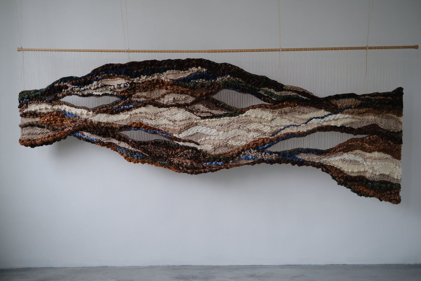 Custom Fiber Tapestry — One-of-a-Kind Piece