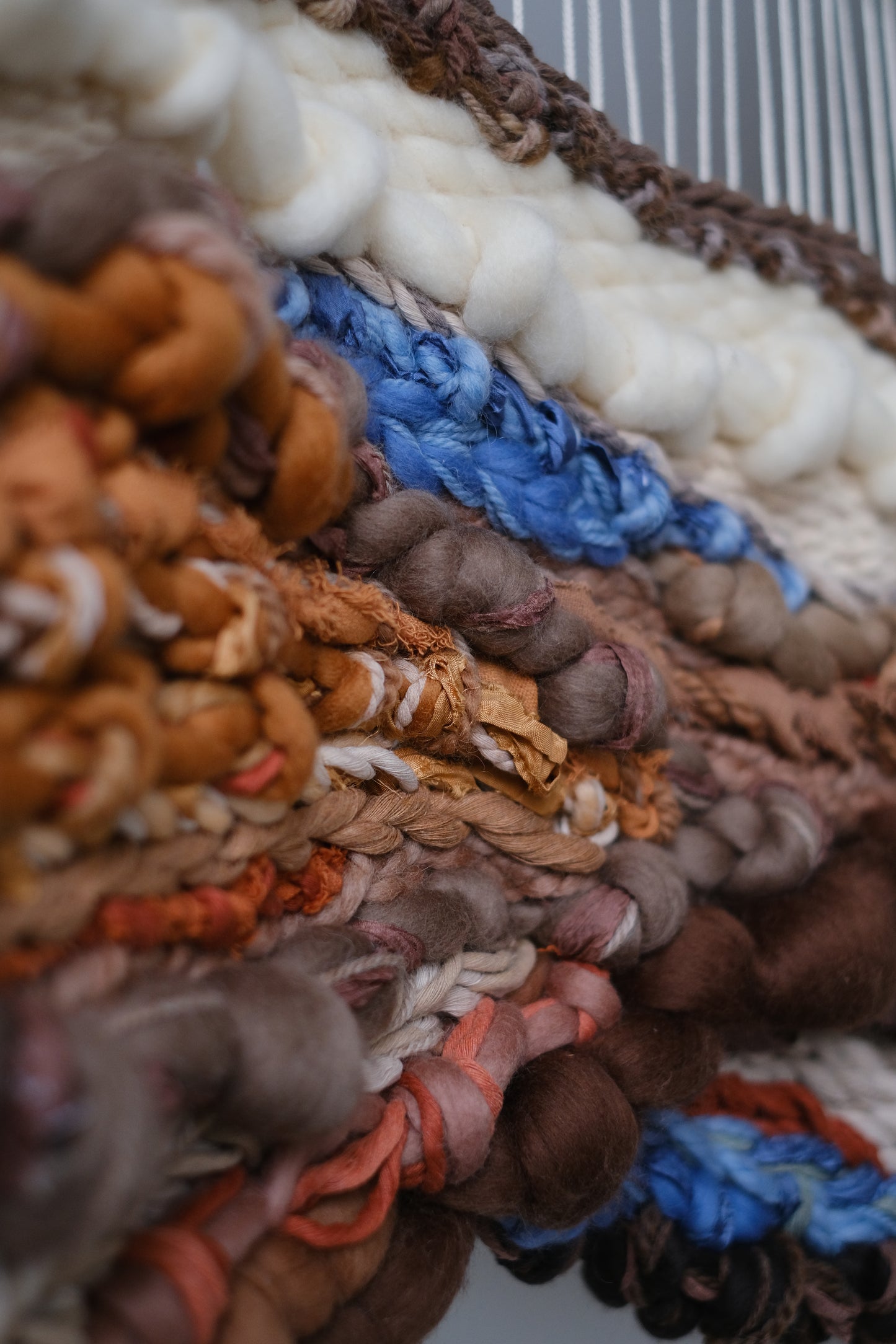 Custom Fiber Tapestry — One-of-a-Kind Piece