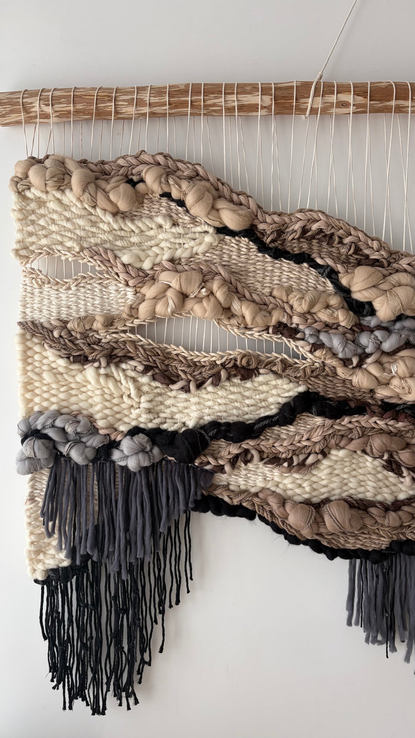 Woven Tapestry Wall Hanging "Balance"