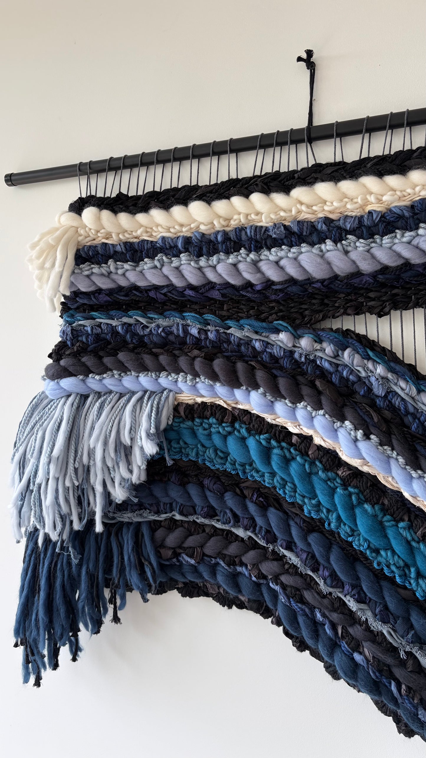 Large Scale Woven Tapestry "Abyss"
