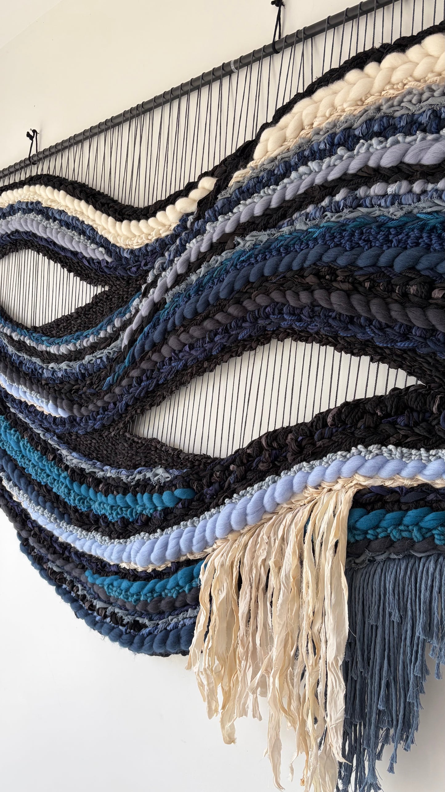 Large Scale Woven Tapestry "Abyss"