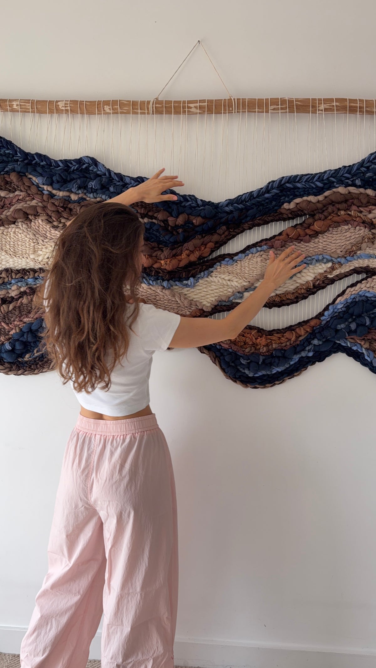 Wool Wall Tapestry "Strata"