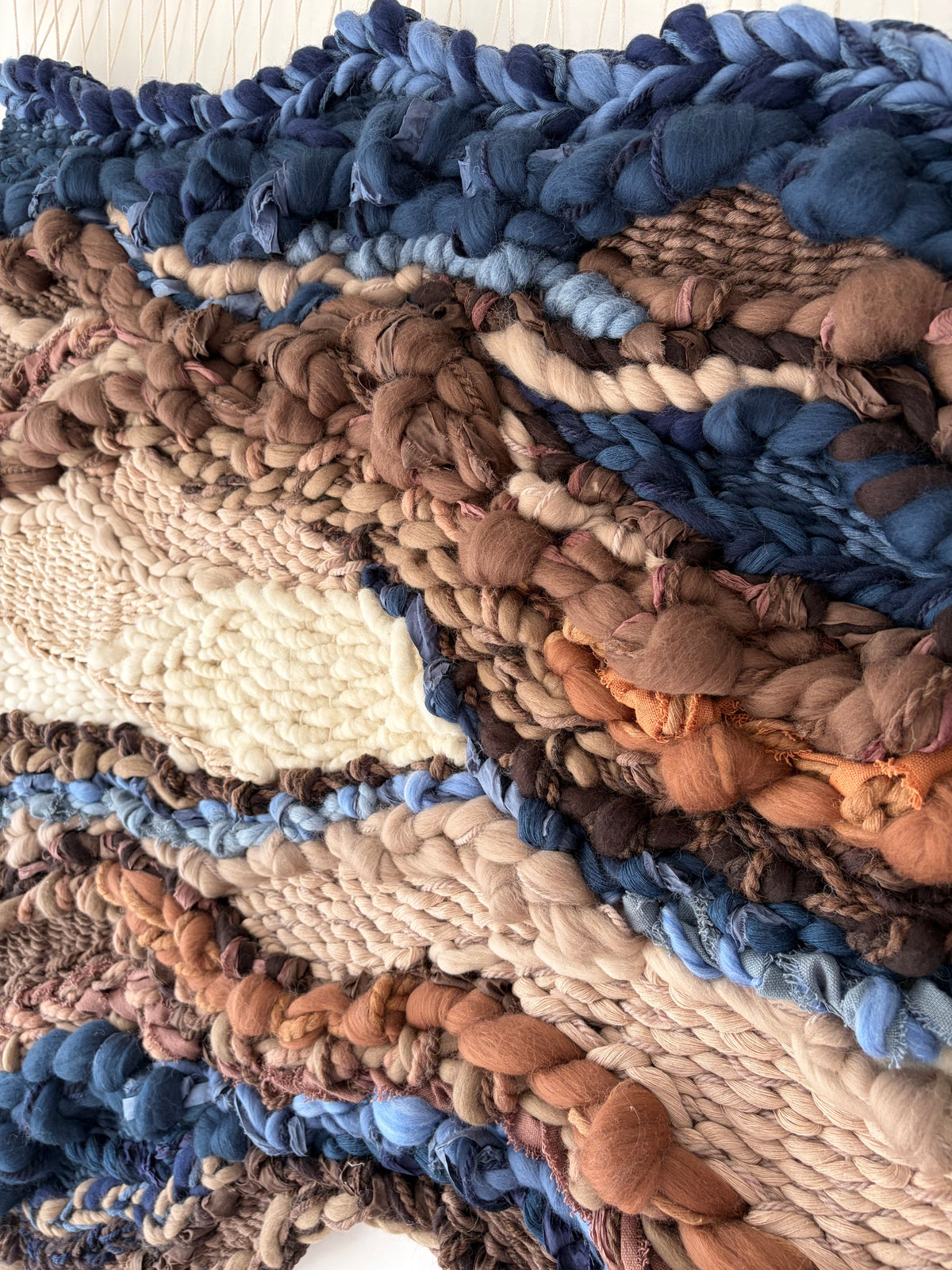Wool Wall Tapestry "Strata"