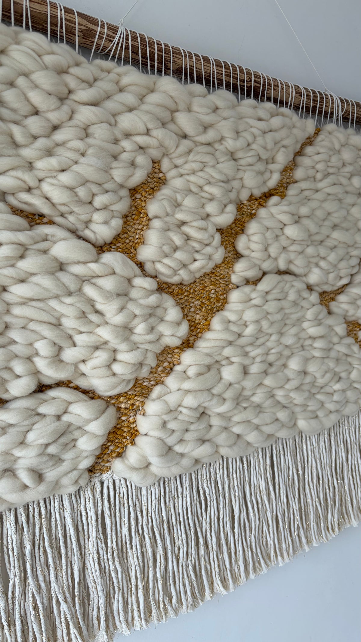Wool Wall Tapestry "Kintsugi No. 3"