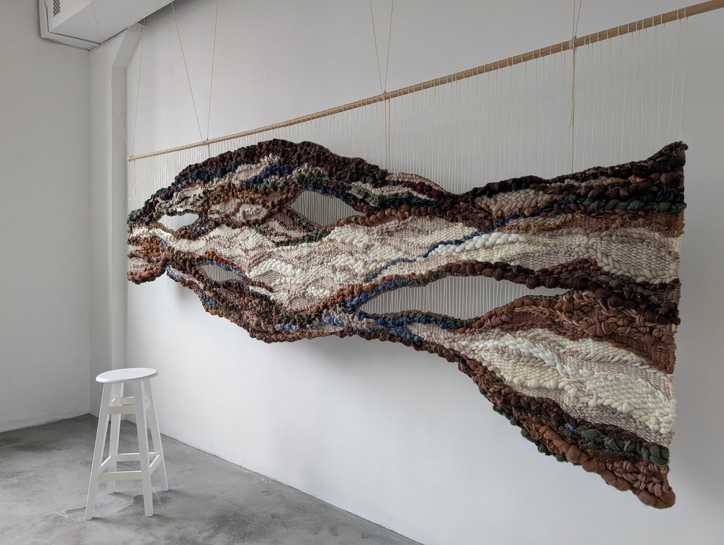 Custom Fiber Tapestry — One-of-a-Kind Piece
